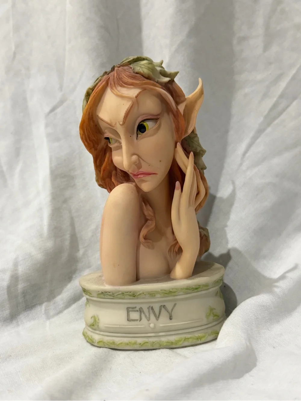 Seven Deadly Sins Ceramic Figurine Busts – Colorful Fantasy Set